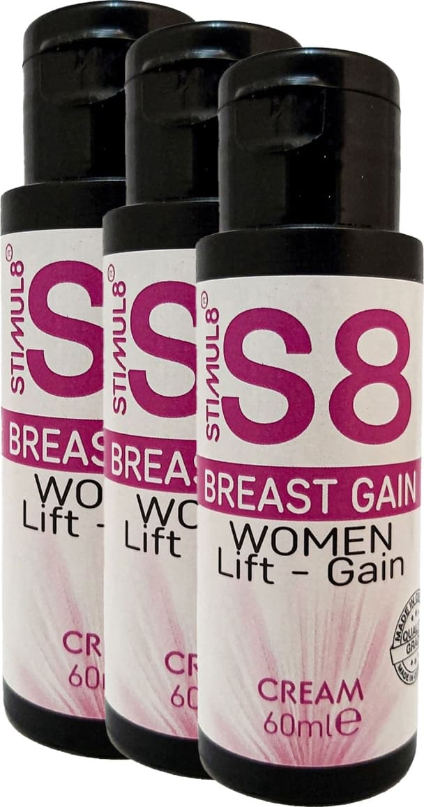 Stımul8 3 Adet Kremenıargement Breastcream 60 ml