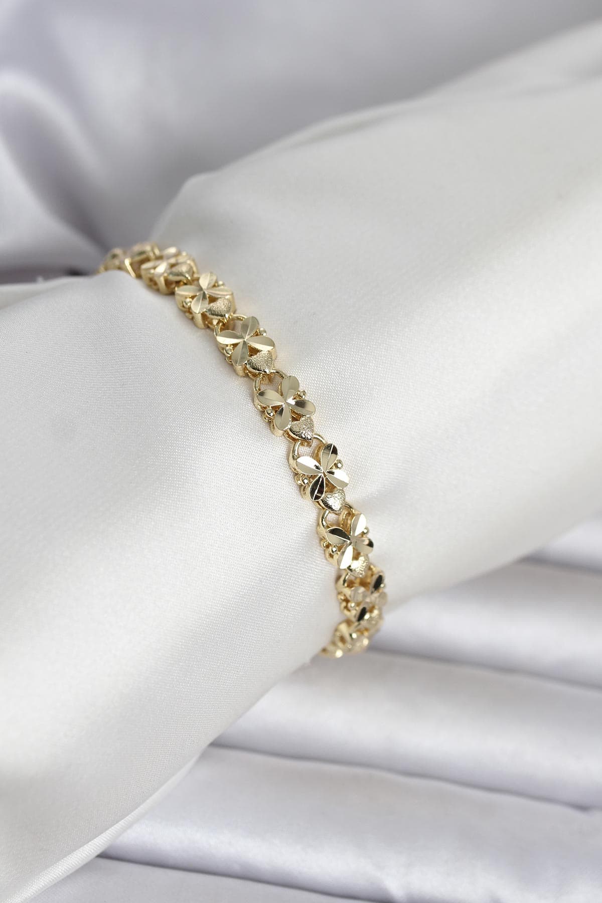 Xuping  Model Gold Renk Kadın Bileklik