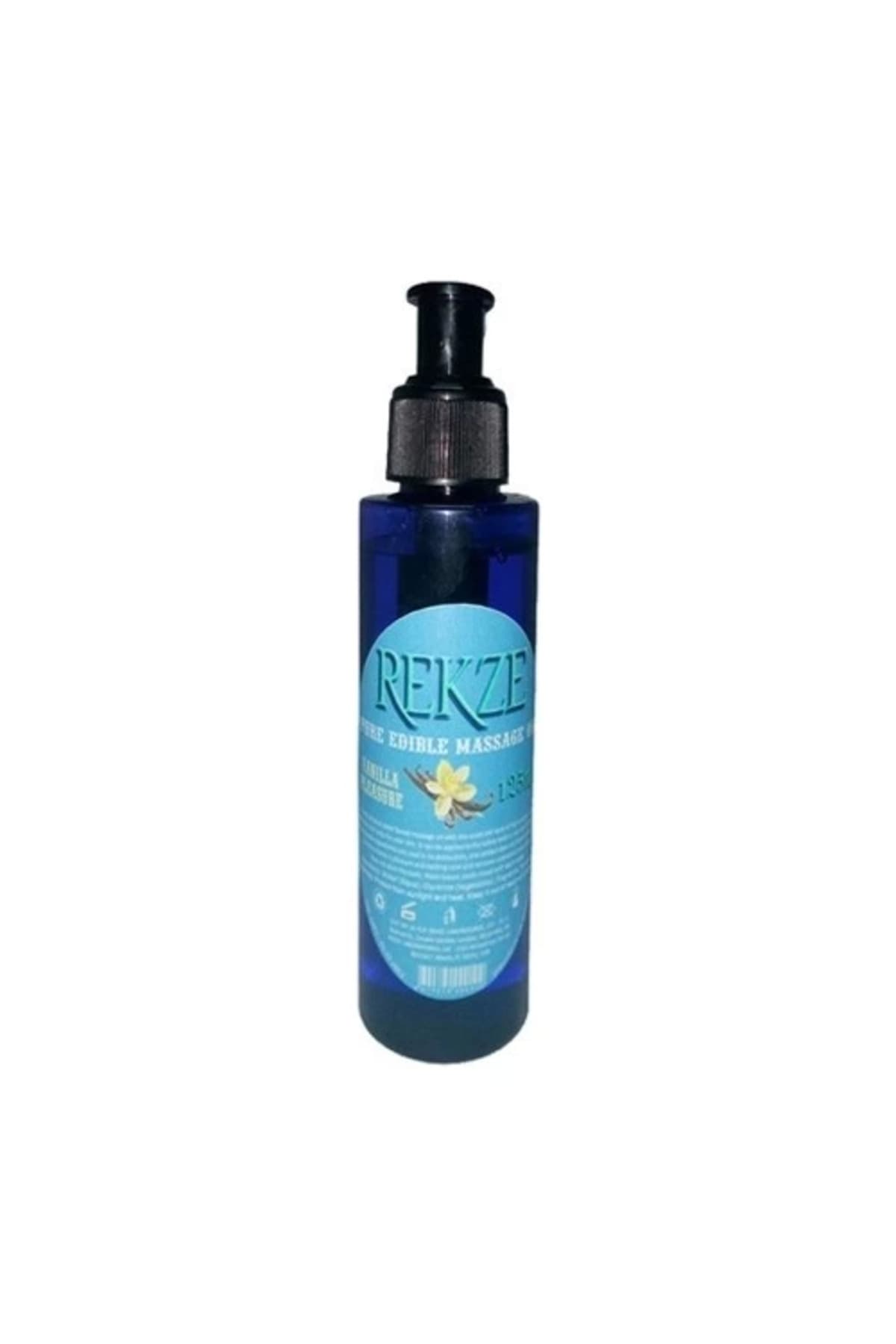 Rekze Erkeklere Özel Vanilya Aromalı Masaj Yağı Pure Edible Vanilla Flavor Massage Oil 125ml