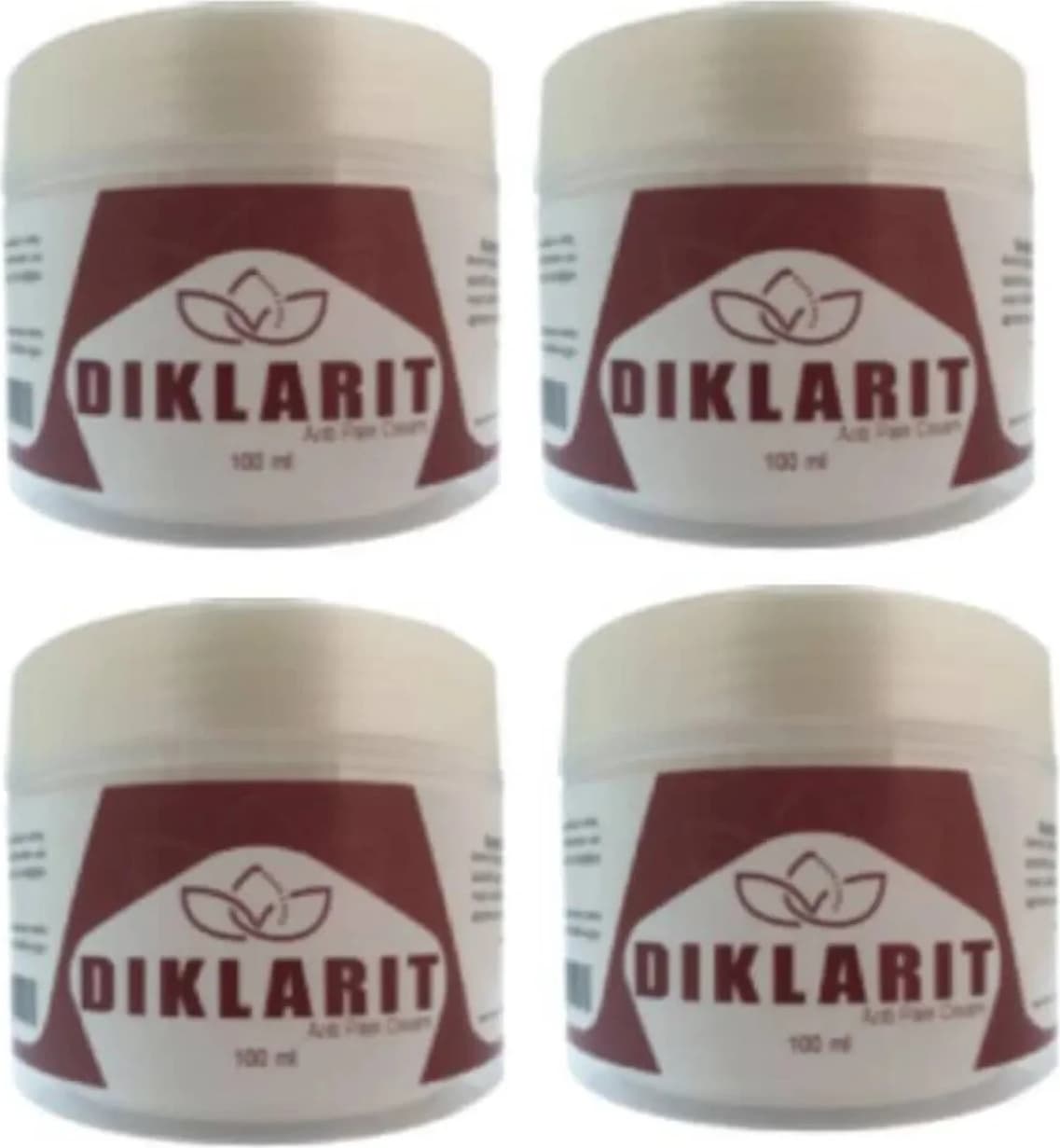 Süper Diklarit Bakım- Kremi 100 ml x 4 Adet