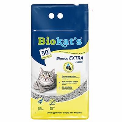 Bianco Extra Bentonit Topaklanan Kedi Kumu 10 Lt
