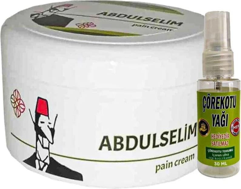 Süper Abdülselim Masaj Bakım Kremi 200 Ml+Çörek Otu Yağ ile