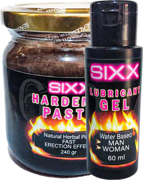 Sıxx 60 ml Kadın ve Erkeklere Iubrikantjel + Erkekıere Özel Macun