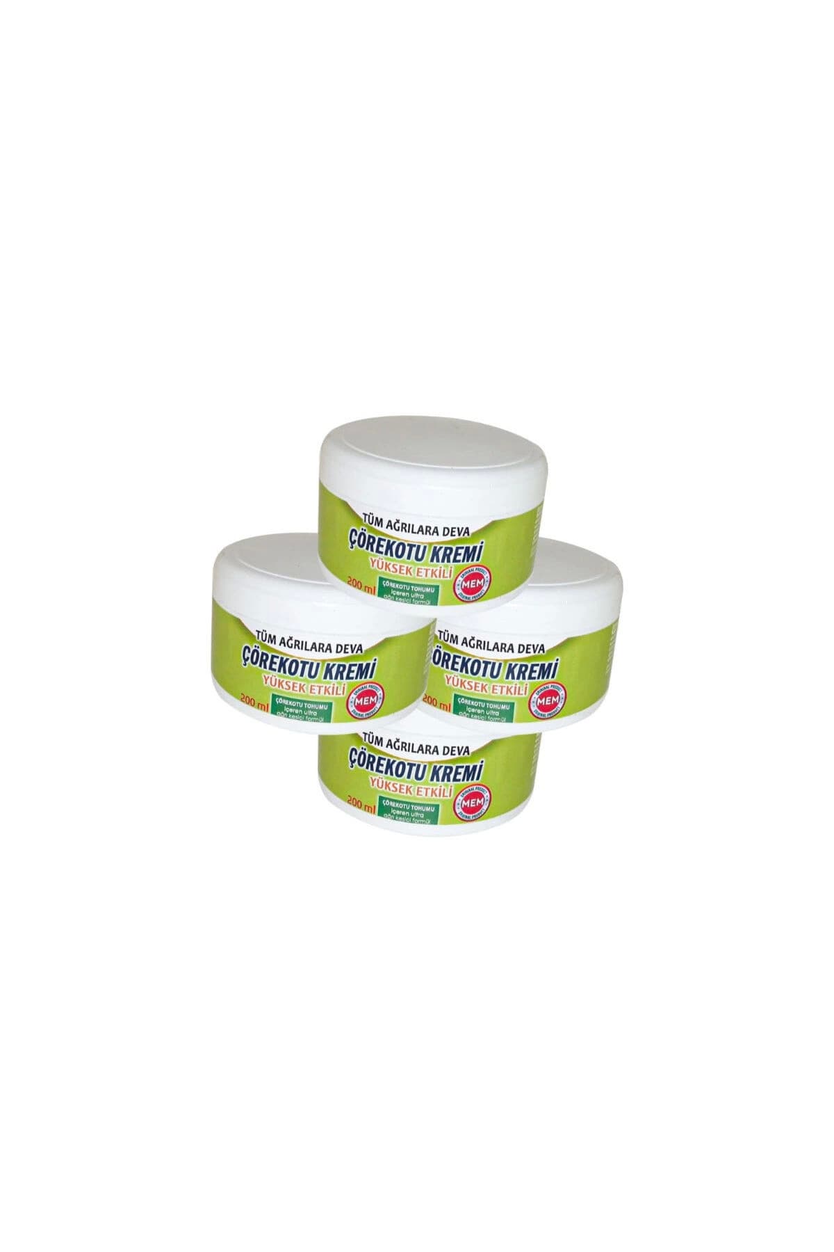 Çörek Otu Kremi Green Box 200 ml - 4 Adet Rahatlatıcı Krem