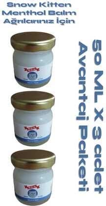 Snow Kitten Krem 50 ml 3 Adet - Vücut Ağrılarınız Için