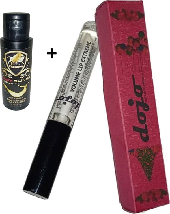 Dojo Hotlip Dudak Dolgunlaştırıcının Yanında Caraboa Kaydırıcılı Erotickrem 60 ml
