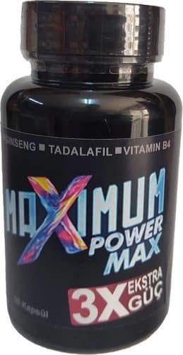Maximum Power Max Erkeklere Kapsül 30lu