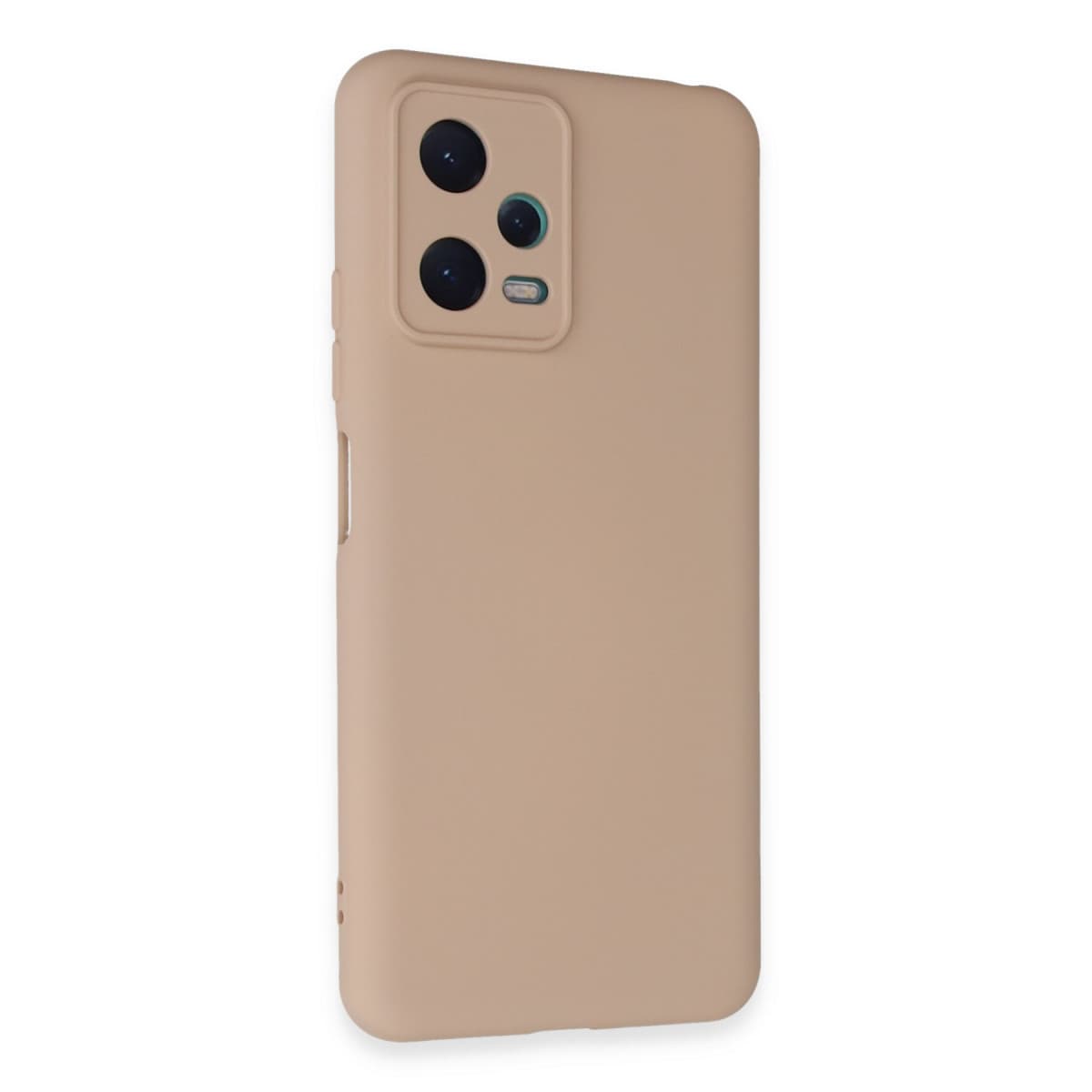Note 12 5G Kılıf Nano içi Kadife Silikon - Pudra