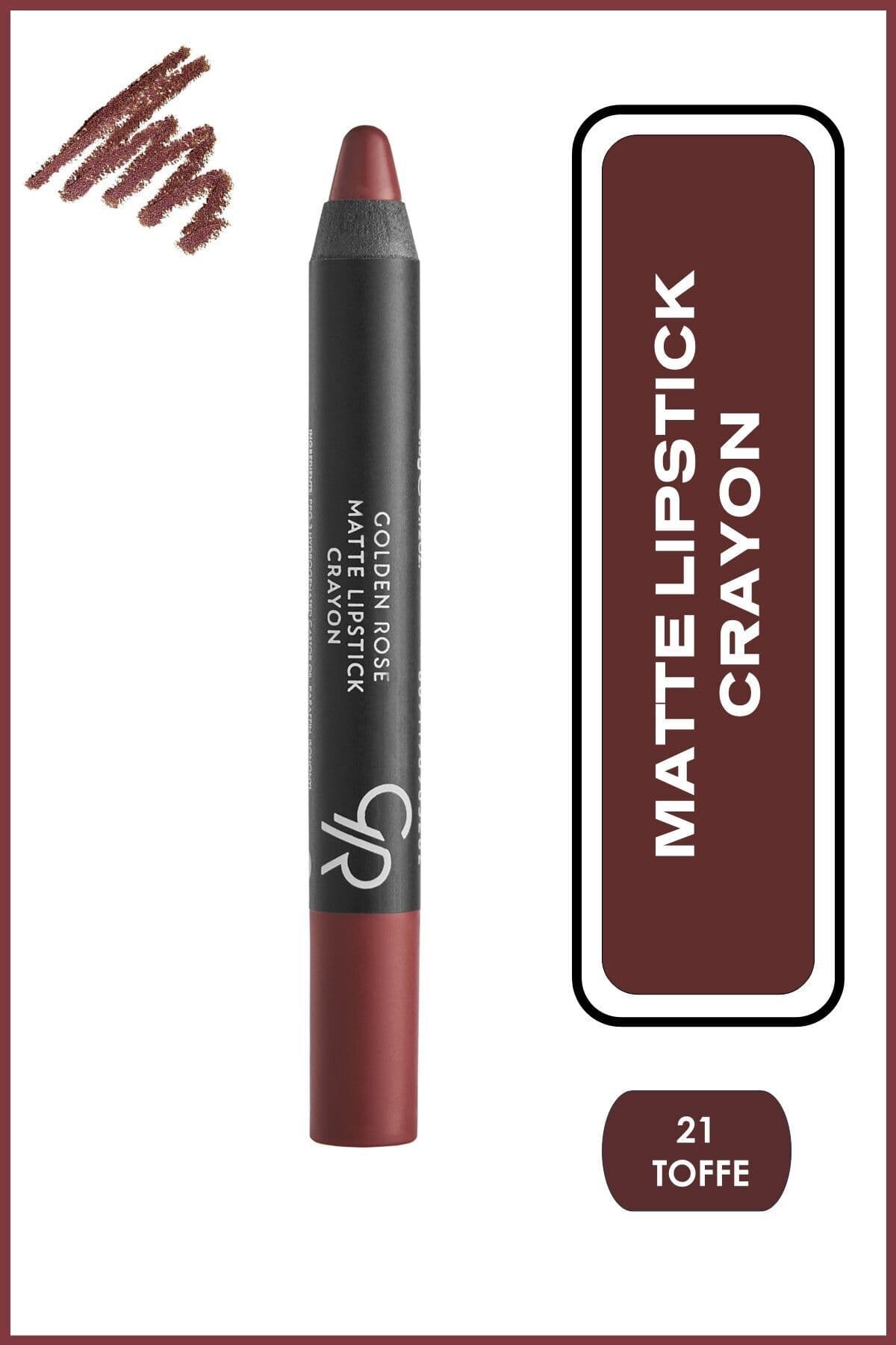 Mat Kalem Ruj - Matte Lipstick Crayon No: 06