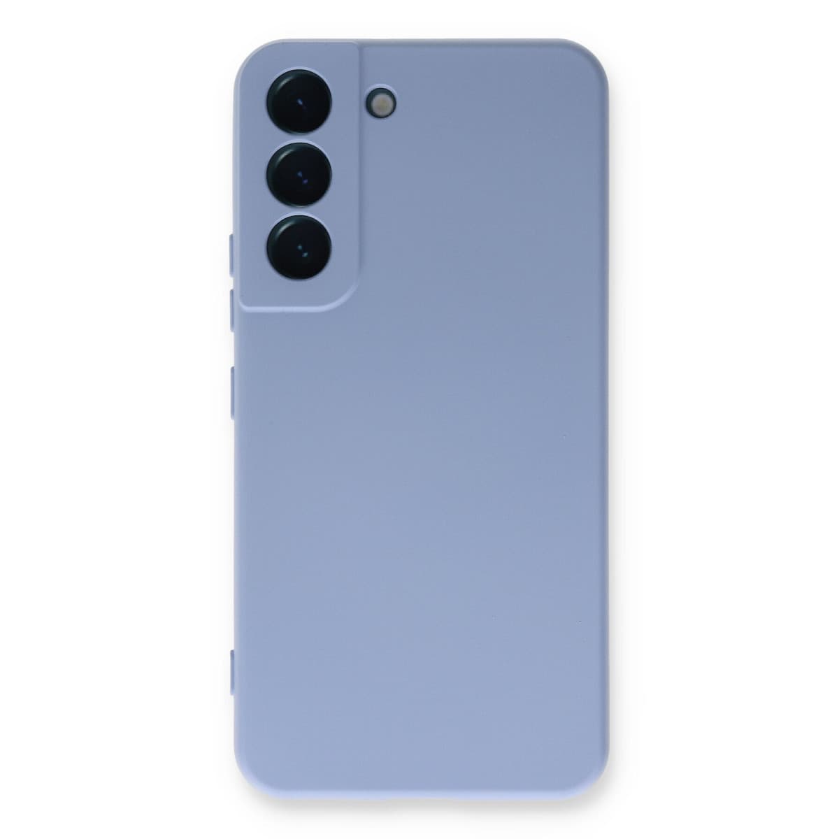 Galaxy S23 Kılıf Nano içi Kadife Silikon - Lila