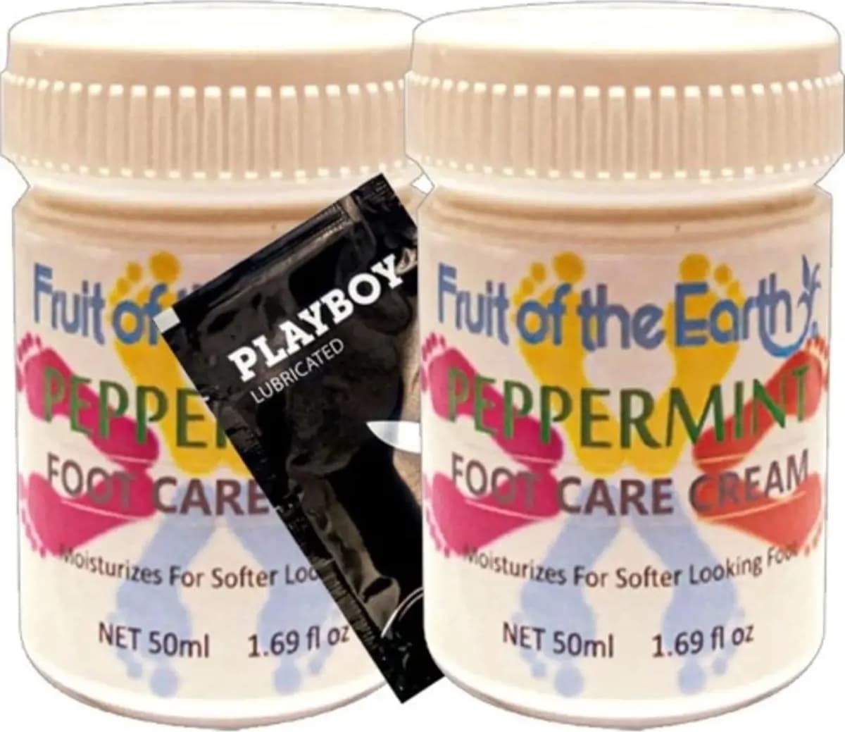 Süper Peppermint 2 Adet Olarak Ayak ve Koku Bakım Kremi 50 ml + 1 Hediye Jel