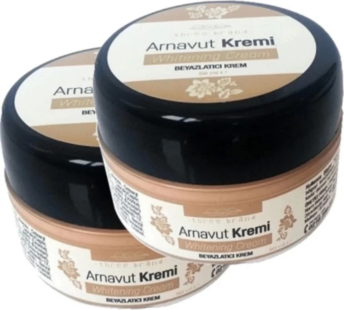 Three Brand Cildin Arnavut Kremi 50 ml Ölçeğinde x 2 Adet