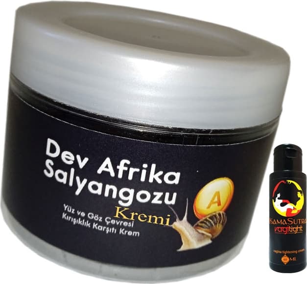 Giant Cilt Kremi Kasutra:31 Anti-Yaşlanma 100ML Dev Afrikasalyangozu + L.kamasutra Vajinaşekillendirici Krem 60 ml
