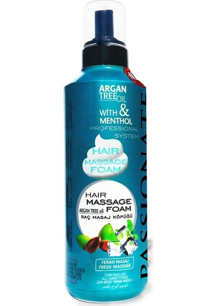 Argan Çay Ağacı Mentol Saç Köpüğü 700ML