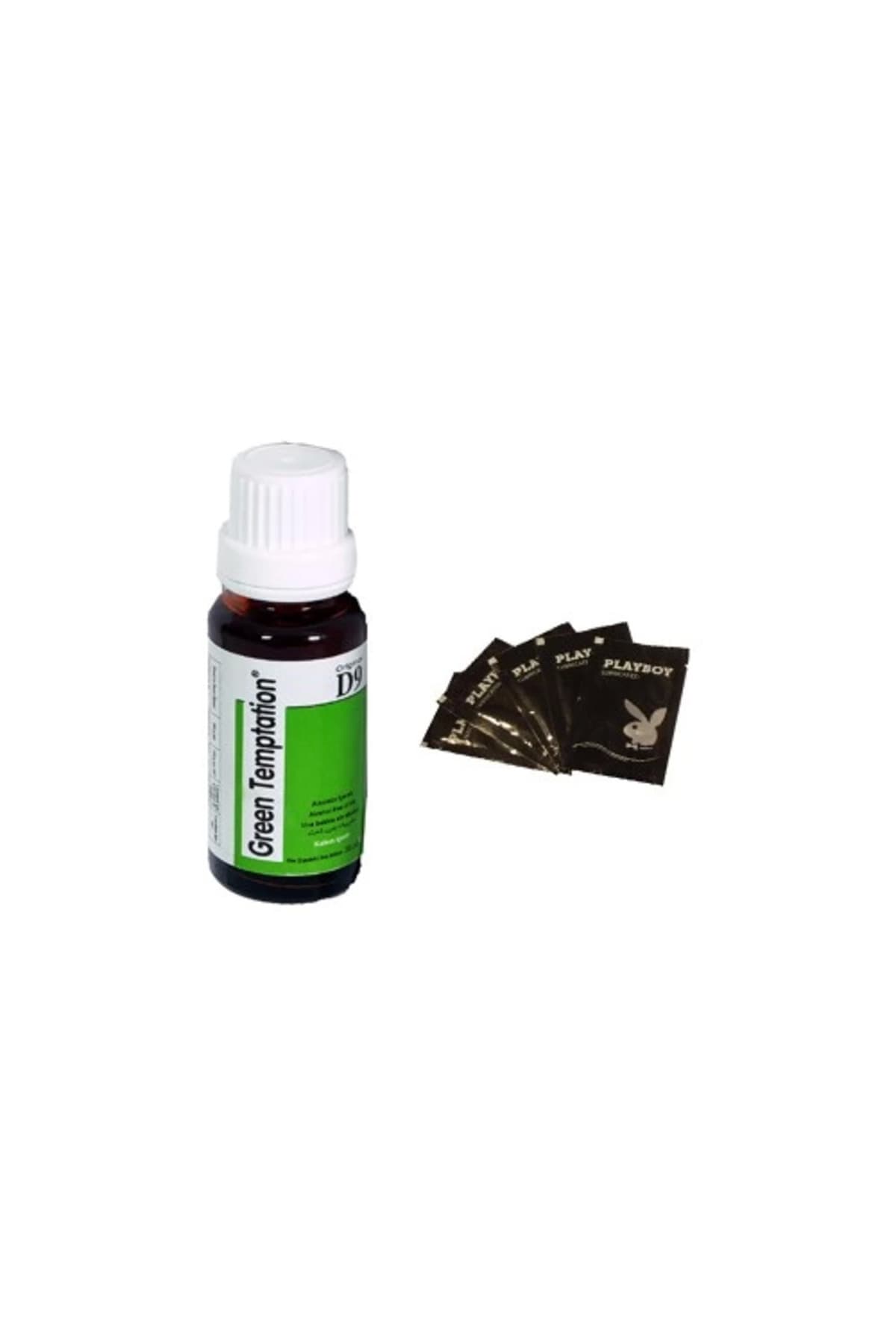 Cabs Green Temptation D9 Kadın + 5li Pboy Lubricant Jel
