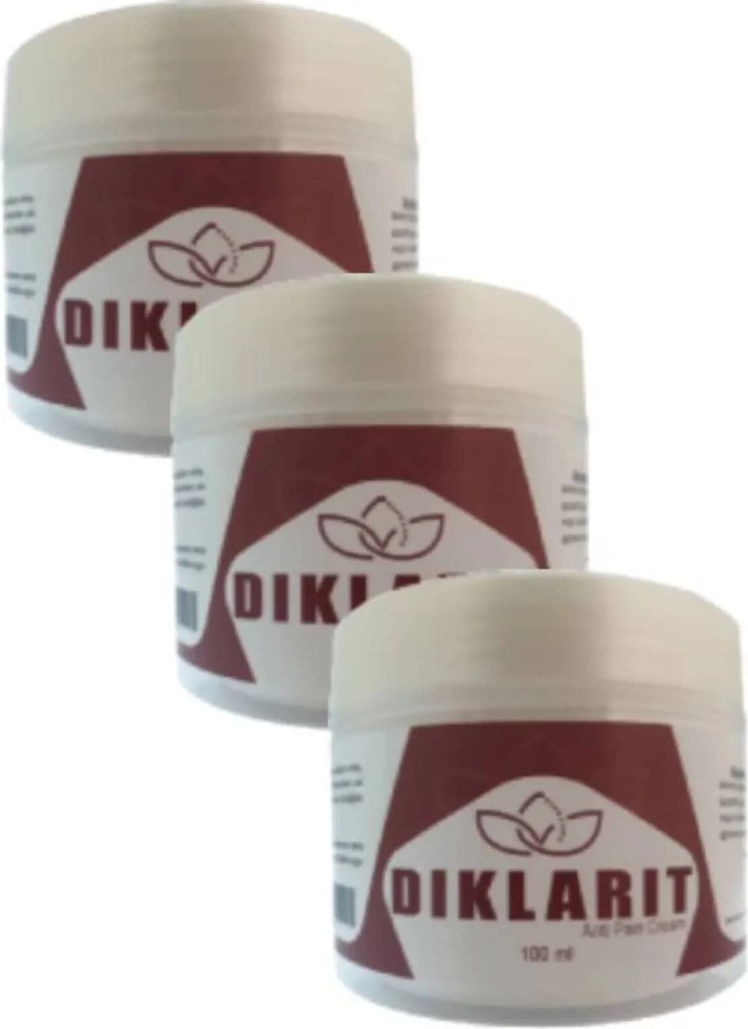 Süper Diklarit Vücut Bakım- Kremi 100 ml x 3 Adet