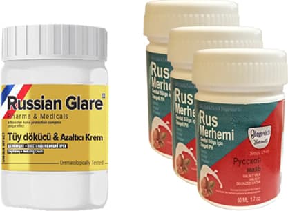 Hintohu Tüy Dökücü Azaltıcı Merhem 50 ml 1 Adet + Genital Bölge Merhemi 50 ml 3 Adet