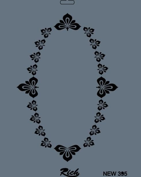 New Seri N-395 Stencil 35x25 cm