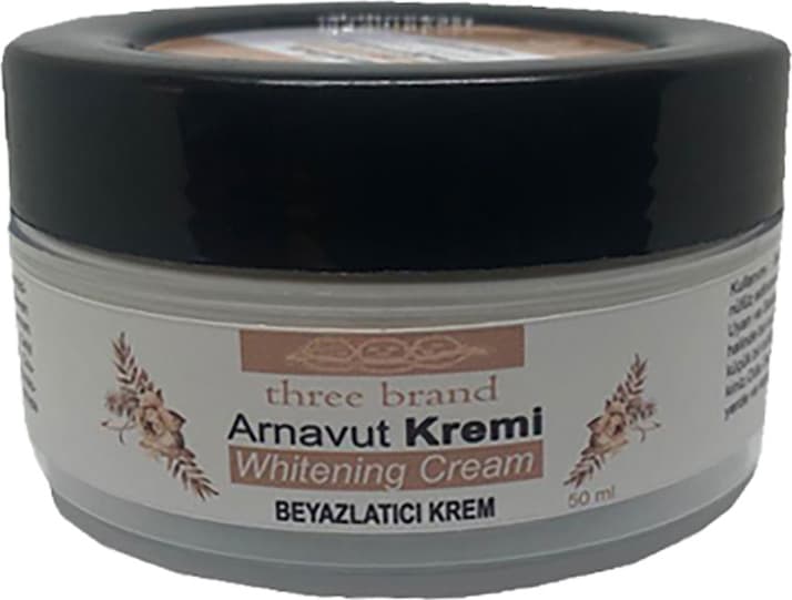 Three Brand Arnavut Kremi Whitens Cream Tüm Bölge Aklık Kremi 50 Ml