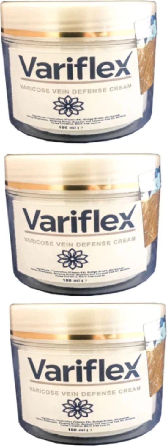 Varix Variflex Leg Bacak ve Vars Bakımı Kremi 100 ml x 3 Adet