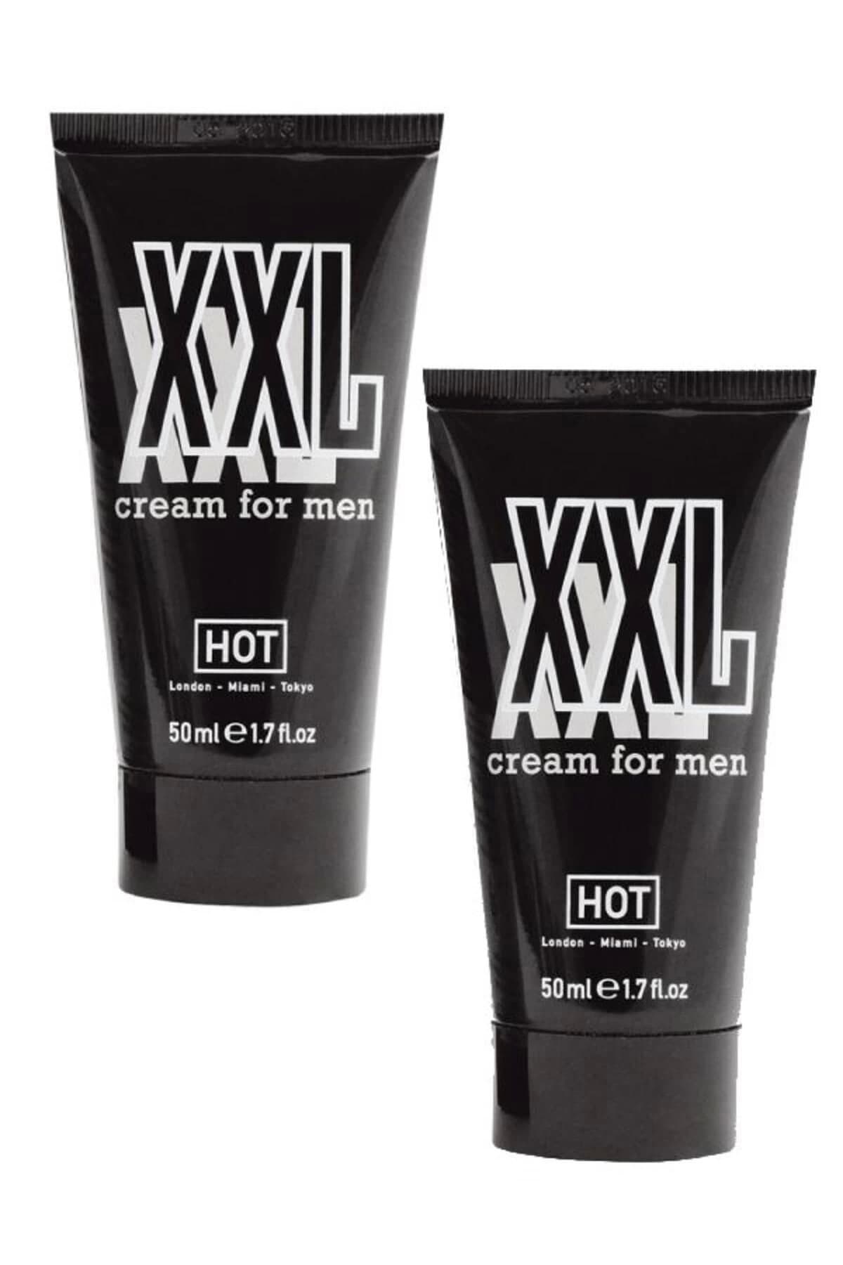 Hot Xxl Erkeklere Özel Gecikmeye Etkili Krem 50 ml 2 Adet