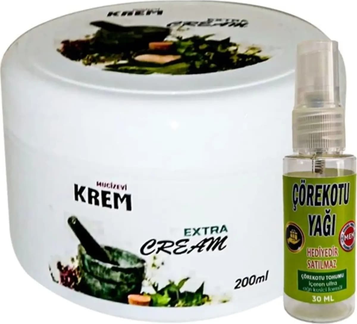 Muzicevi Krem Bölgesel Bakım Relax Kremi 125 ml + Hediye 30 ml Çörek Otu Yağı