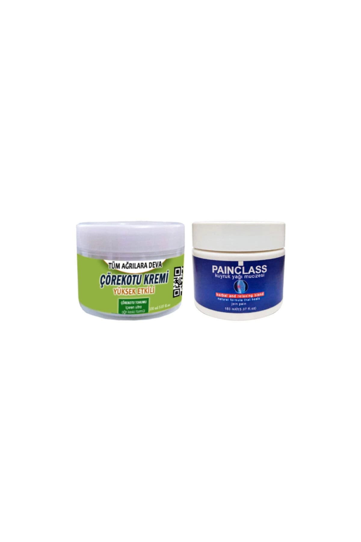 Çörek Otu Rahatlatıcı Krem 150 ml+Painclass 100 ml Kuyruk Yağı Kremi