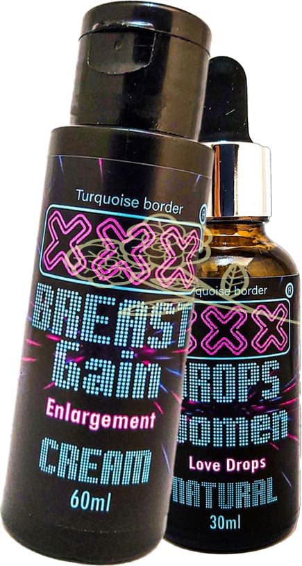 Breast Gain 60 ml Kadınlara Özel Şekillendirme Memlift Bakım Kremi+ Kadınlara Özel Damla LOVIX:070