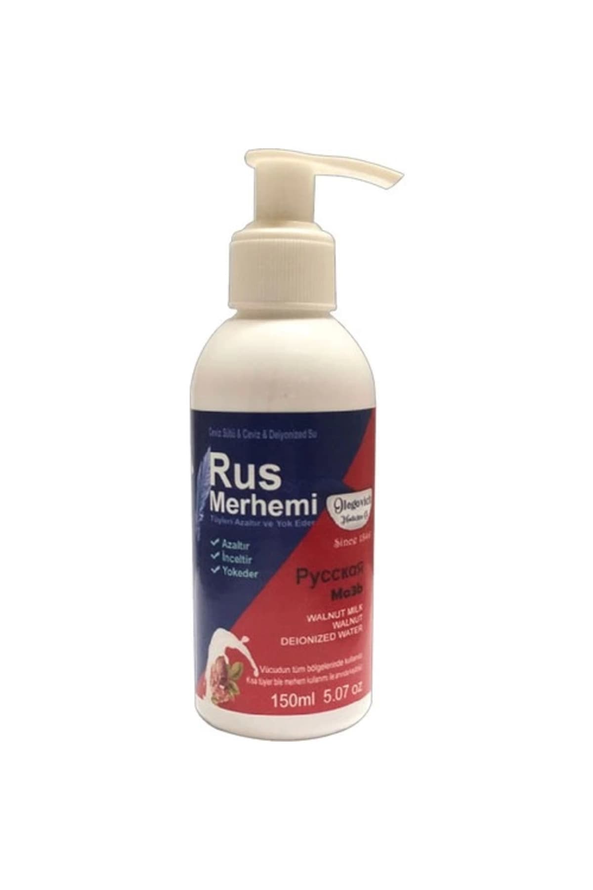 Glegnd Blue 150 ml Cevizli & Ceviz Sütlü Russ Merhemi Tüylere Krem