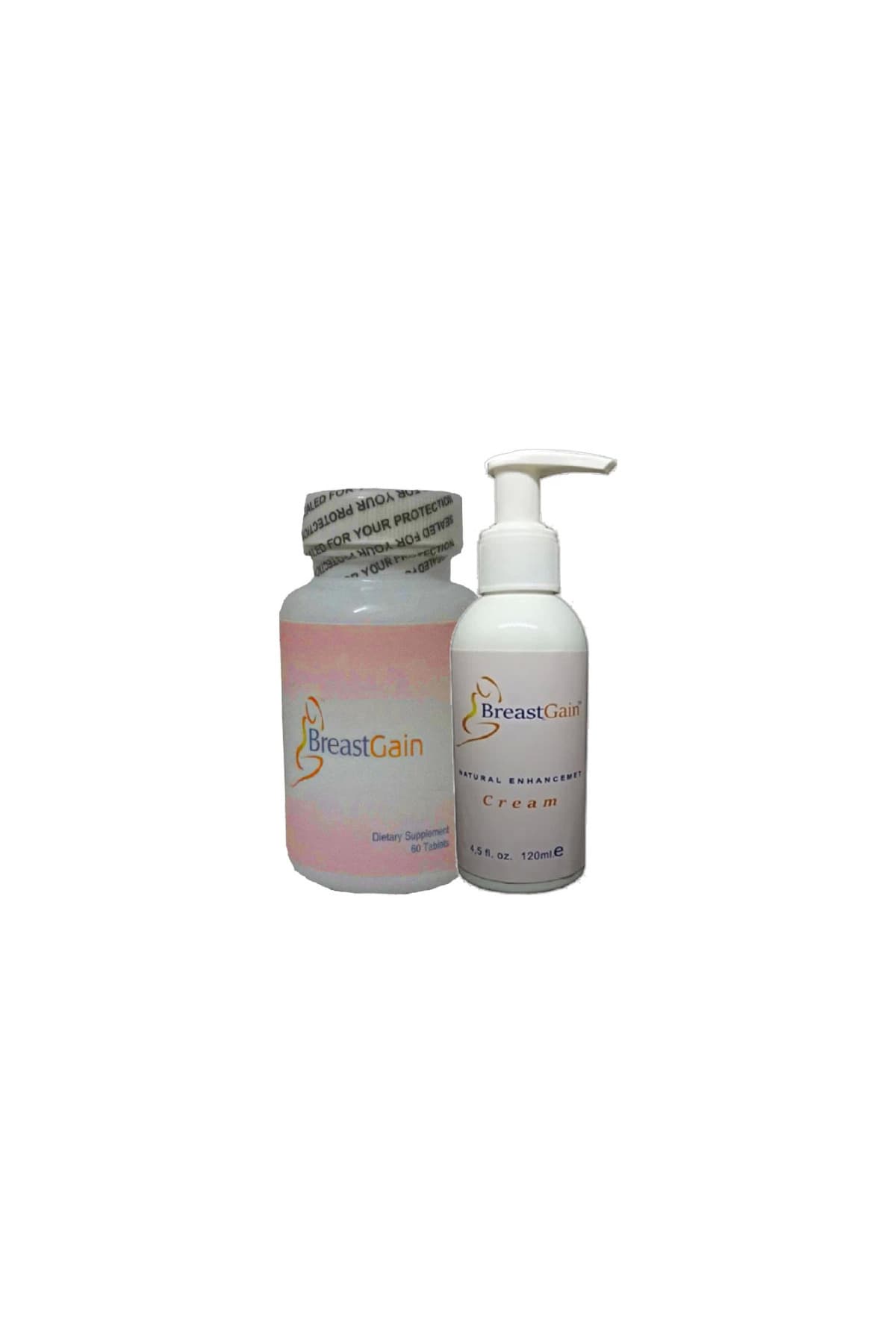 Breastgain Krem 120 ml + BreastGain 60 lı Caps Kadınlara Özel Boyut Şekillendirici Takım