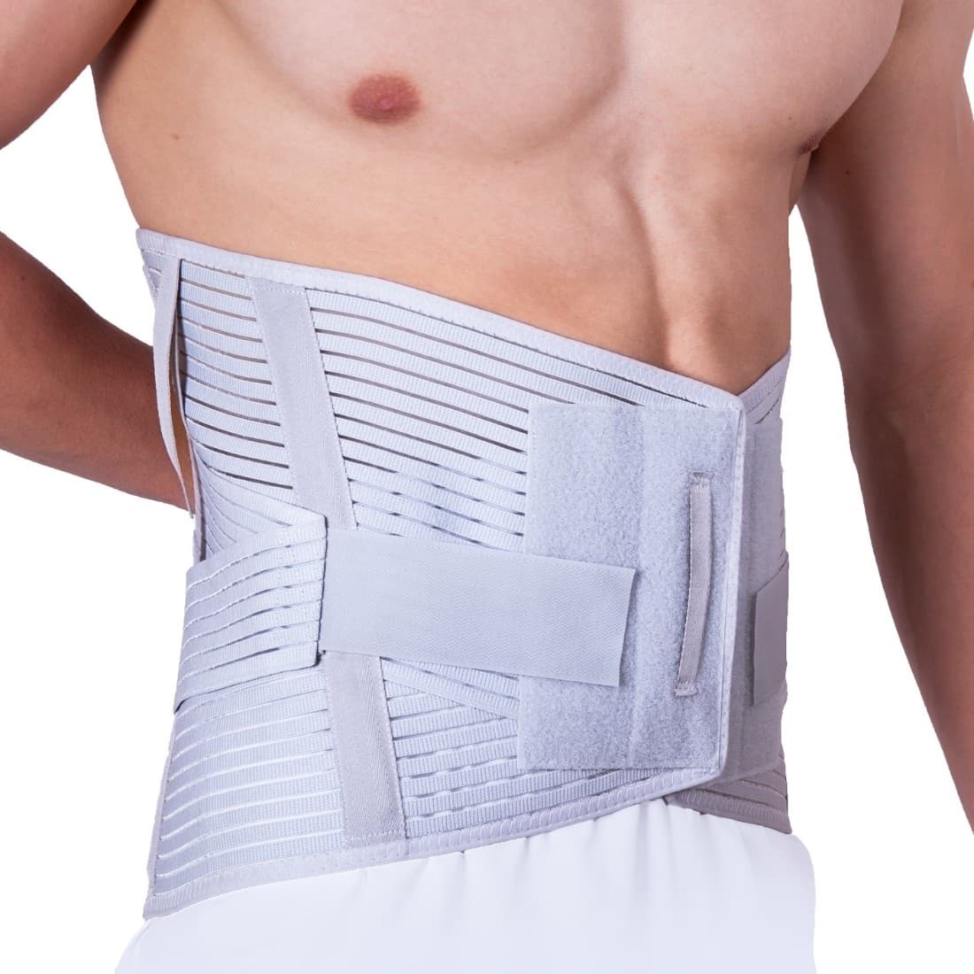 Uzun Lumbosakral Bel Korsesi (Çelik Balenli) - Lumbocare High - 2540-L