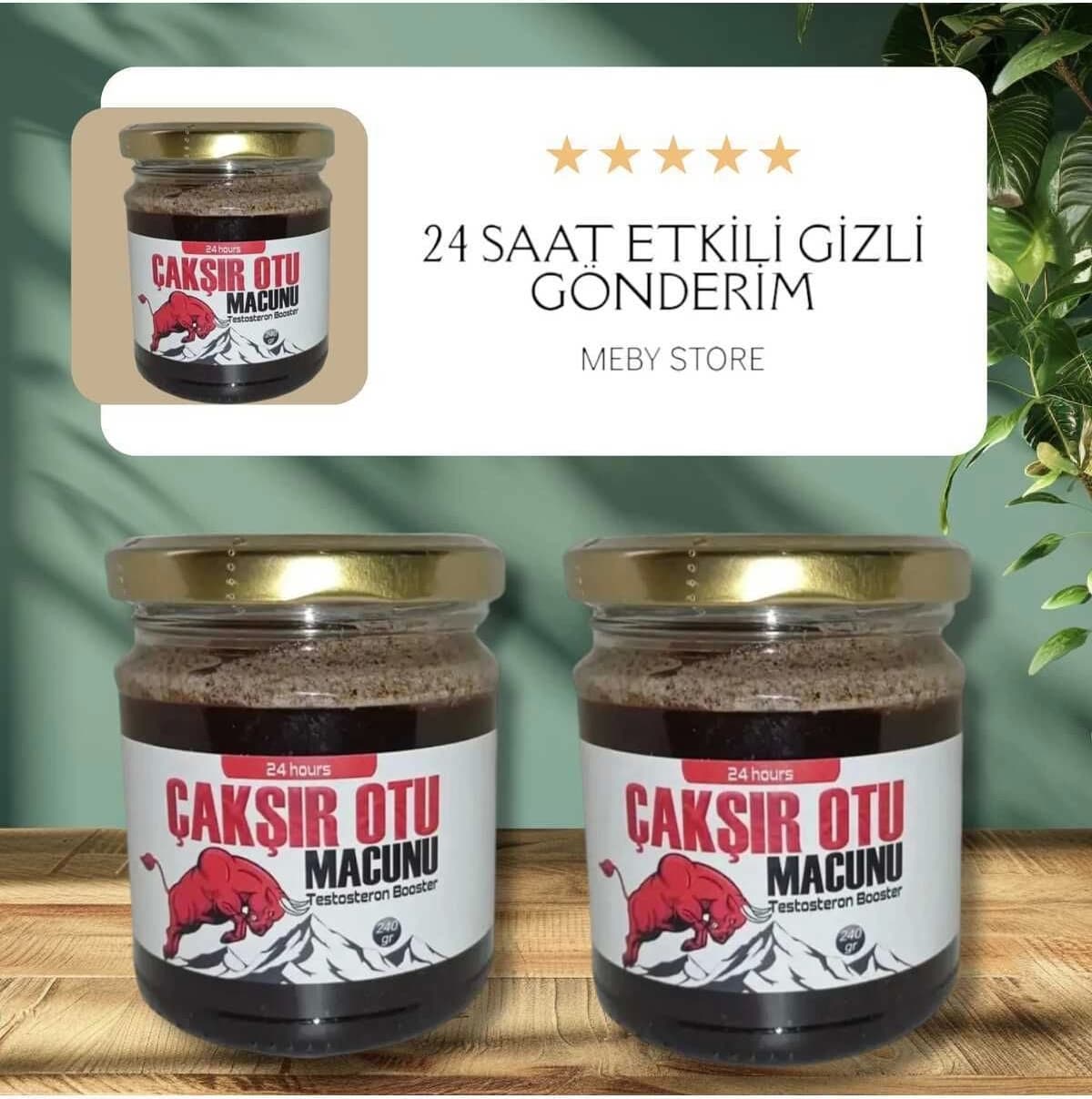 Çakşır Otu Macunu Erkeklere Özel Karışım 240 gr x 2 Adet