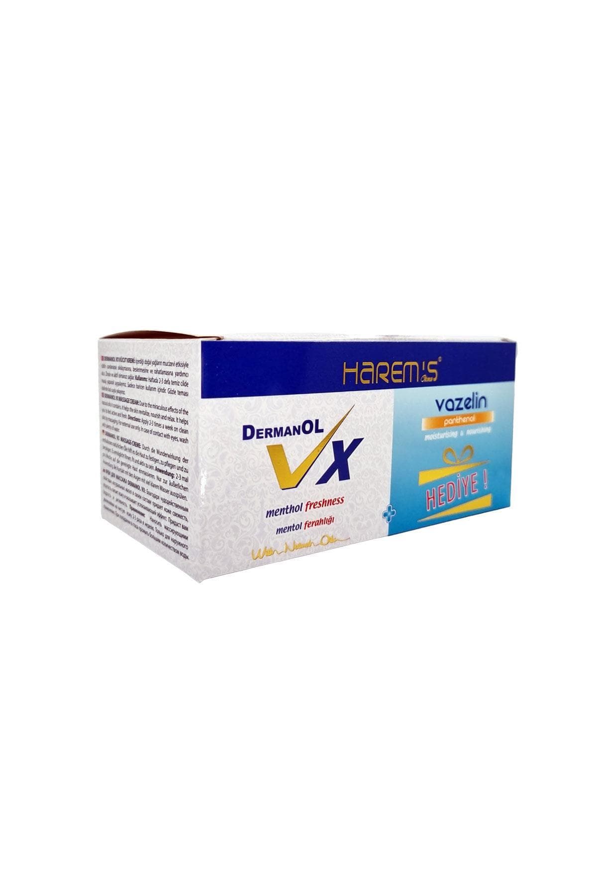 Vazelin & Dermanol Vx 40ML + Vazelin 80ML