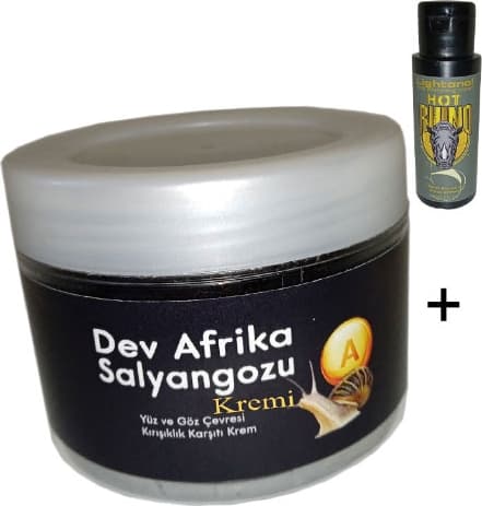 Giant Yaşlanmakarşıtı Dev Afrikasalyangozu 100ML Kremi + Hotrhino Analrenk Açıcıkrem 60 ml