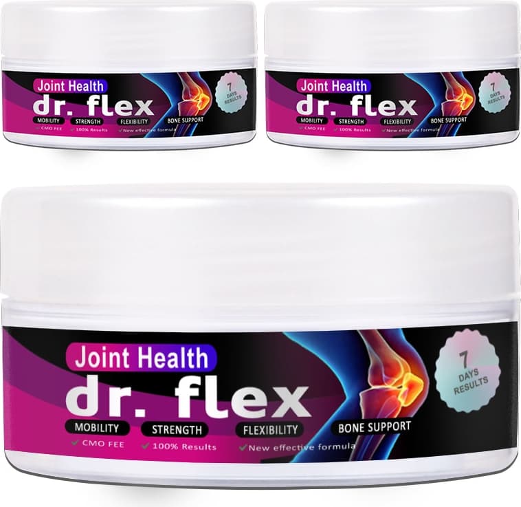 Dr.flex Kavanoz Vücut Masaj Kremi 3 Adet OMEGA3LÜ Kolajenli Bamya Tohumu Ardıç ve Kuyruk Yağlı