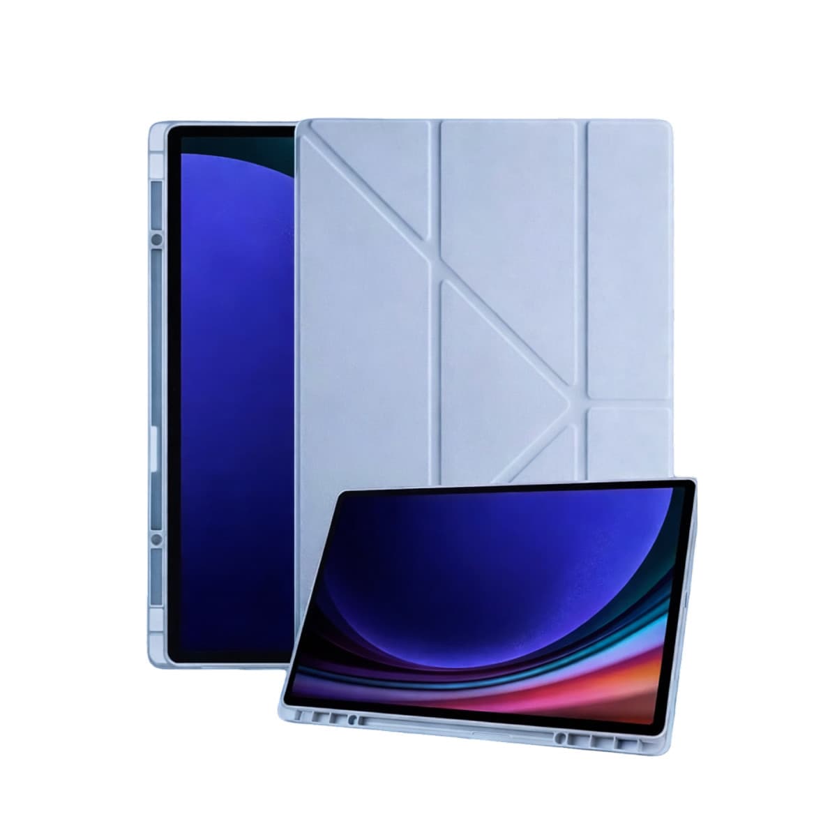 Galaxy Tab A11 Kalemlikli Mars Tablet Kılıfı - Mavi
