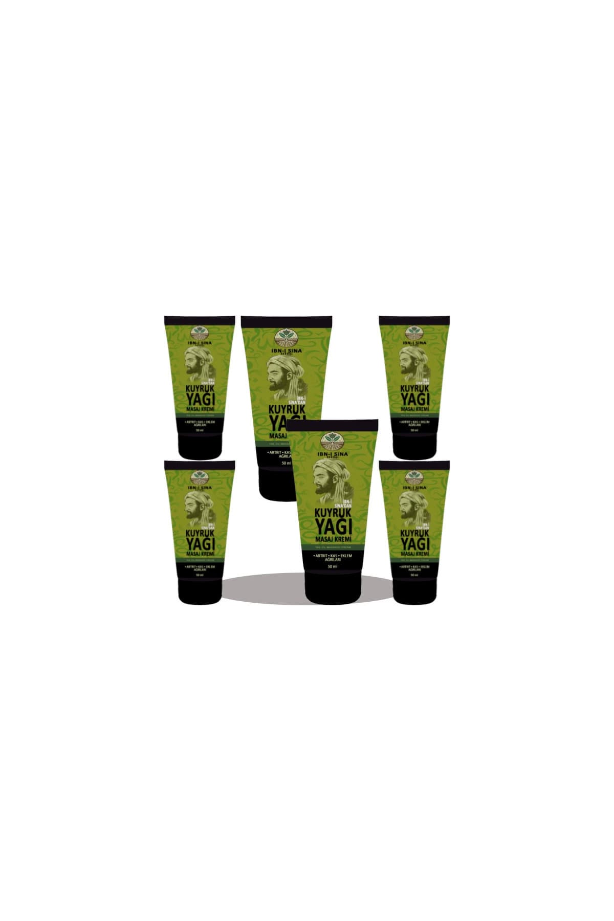 İbn-i Sina Kuyruk Yağı Masaj Kremi 6 Adet 50ml
