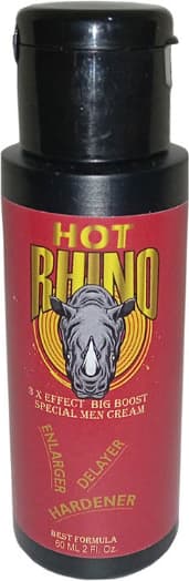 Hot Rhino 3xefekt Cream 60 ml Erkeğe Hacmine Süresine Katılığına Pe.nis Masaj Kremi