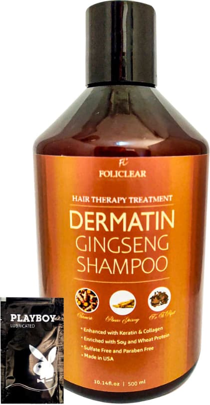Dermatin Uzun Güçlü Saç Besleme Ginsengli Özel Bakım Sampuani 500 ml X4 Shampooı + Hediye Jel