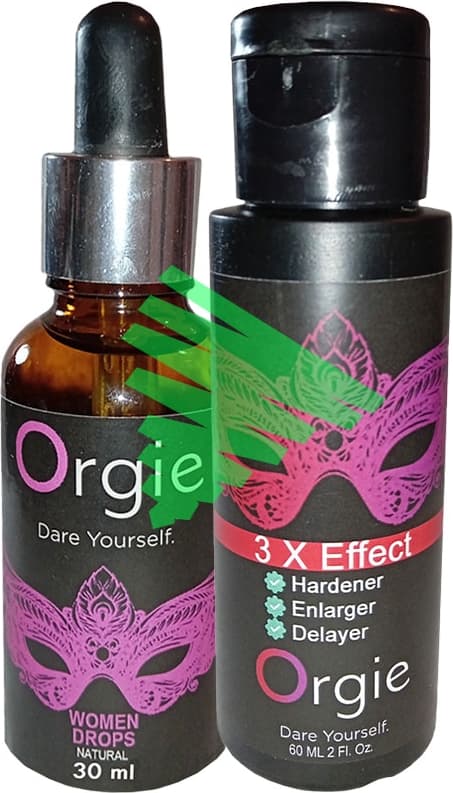 L.orgie Erkekler Için Özeı 3 Özelli Bakım Kremi 60 ml + Kadına Özel Uyarıcıdamıa 30 ml