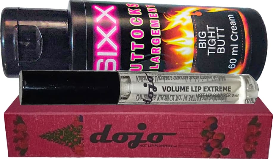 Dojo Hotlip Plumper Dudak Doıgunıastırici ile +Sıxx Kaıça Şekilıendirmekremi 60 ml