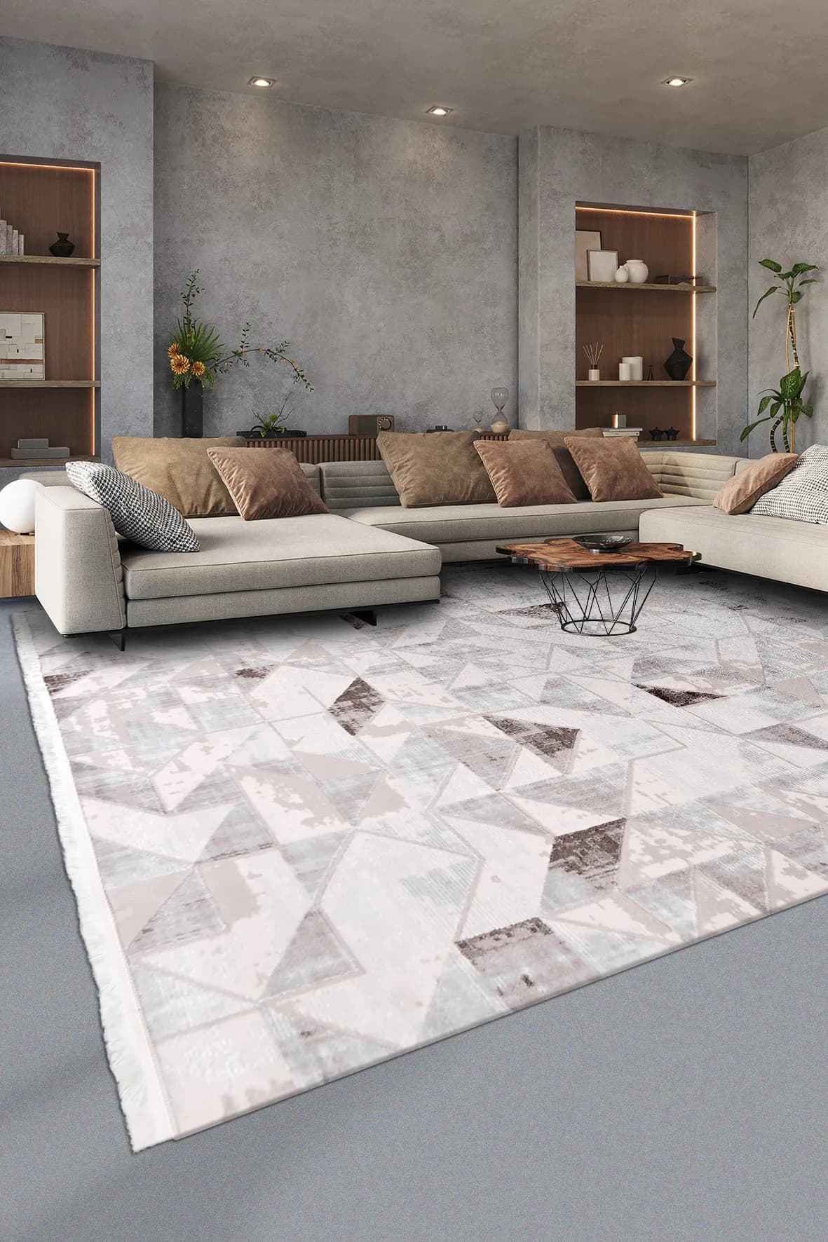 YoudayHomeCollection EYNA Model Oturma Odası Halısı