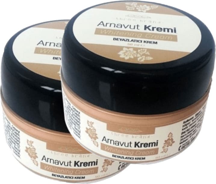 Arnavut Three Brand Cildin Beyazlaması Arnavut Kremi 50 ml Ölçeğinde x 2 Adet