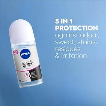 Deodorant Rool On & Invisible Black White İpeksi Kadin 50ML