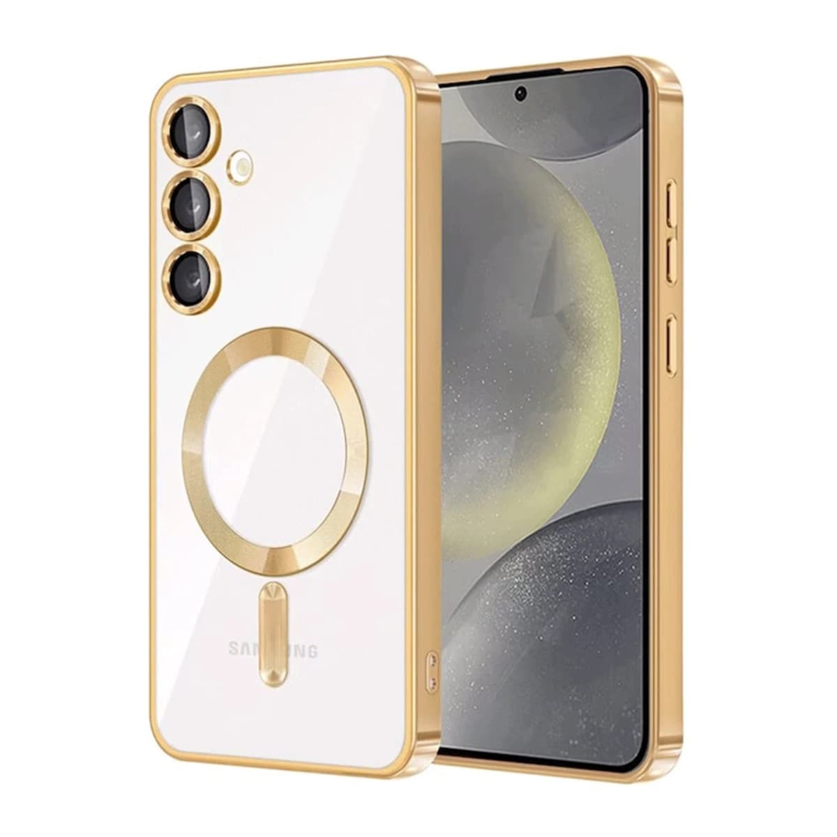 Galaxy A55 5G Kross Magneticsafe Kapak - Gold