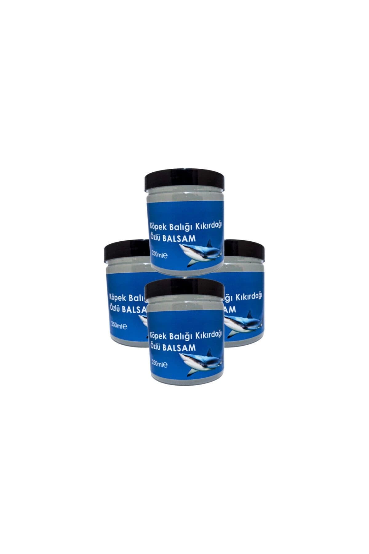 Köpekbalığı Kremi 250 ml Rahatlatıcı Krem - 4 Adet