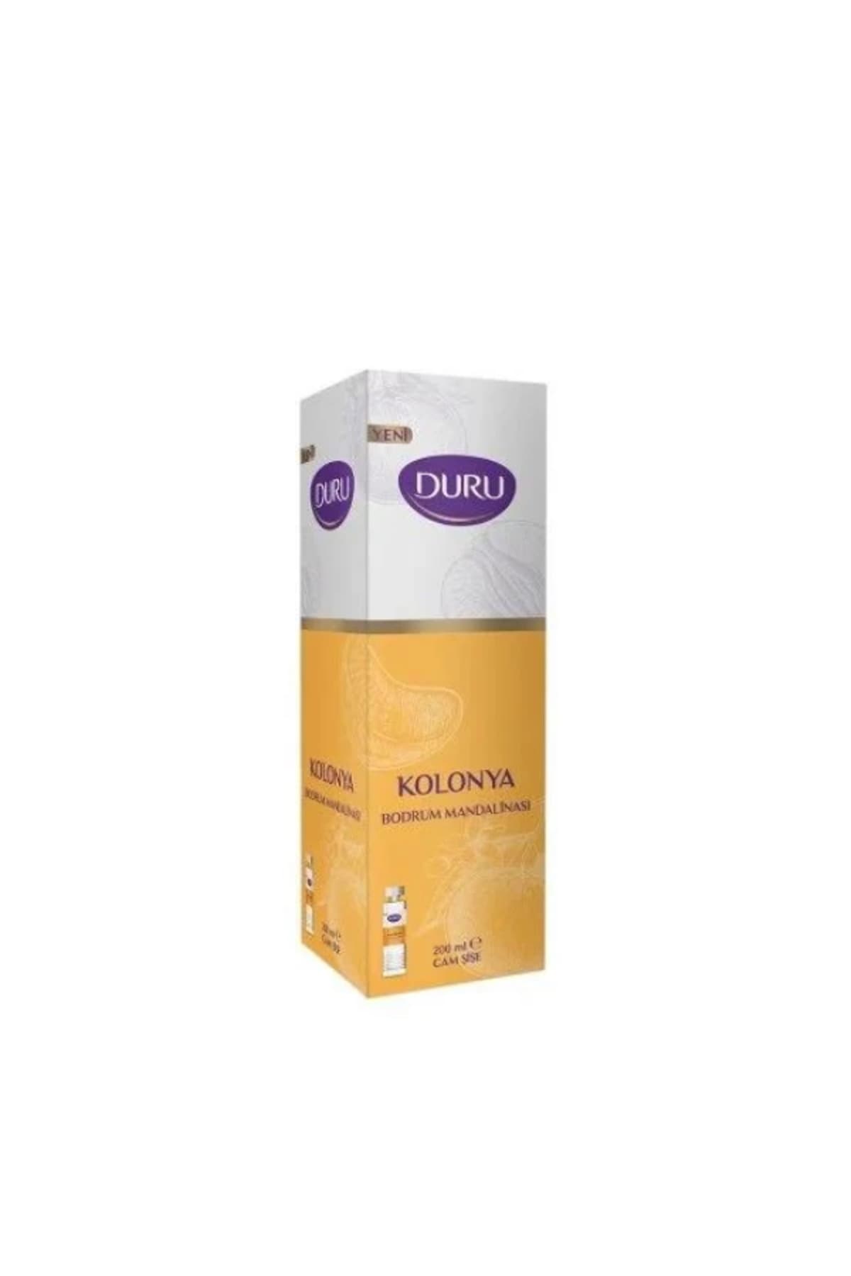 Kolonya Cam Şişe 200 Ml Mandalina