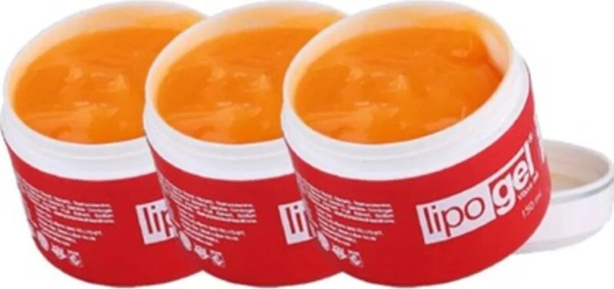 Süper Lipo Jeli - Orijinal Lipo Gel Bölgesel Kullanım Jeli 150ML x 3 Adet