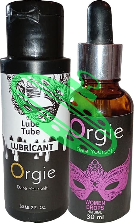 L.orgie 60 ml Kadına ve Erkeğe Lubricantgel + Kadınlara Özel Cinseldamla 30 ml