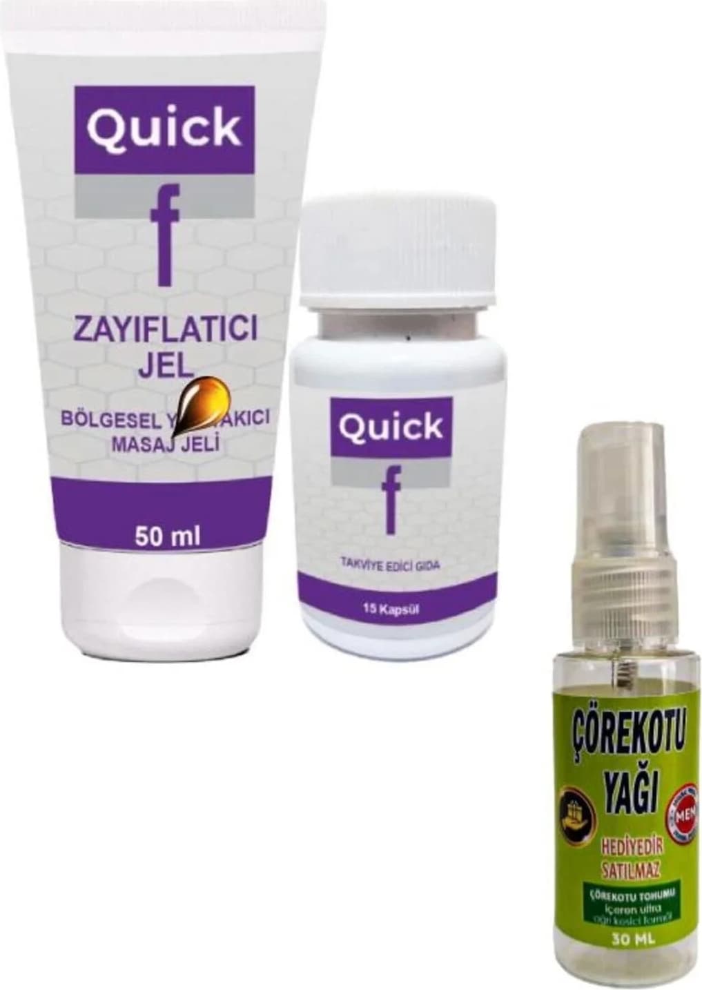 Quickf + Masaj Yağı 30 ml